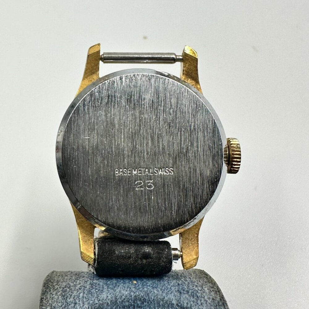 Vintage Bradley Minnie Mouse Watch Women Denim Band Manual Wind 8 Inch - Picture 12 of 15